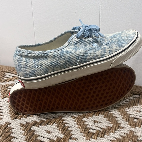 Mens Vans Authentic Denim Blue - Picture 2 of 6